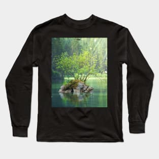 Lake turtle Long Sleeve T-Shirt